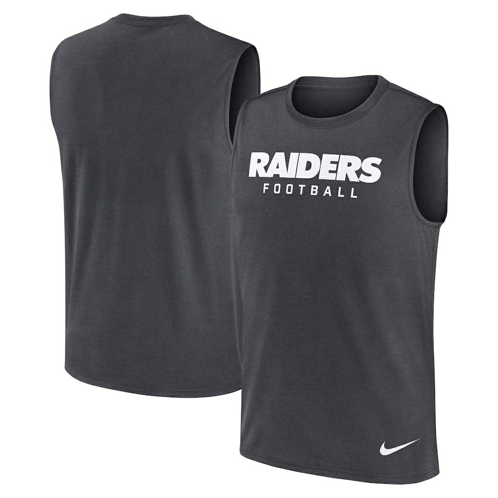 Primetime Legend Dri-FIT Muscle Tank Top - Las Vegas Raiders Tops