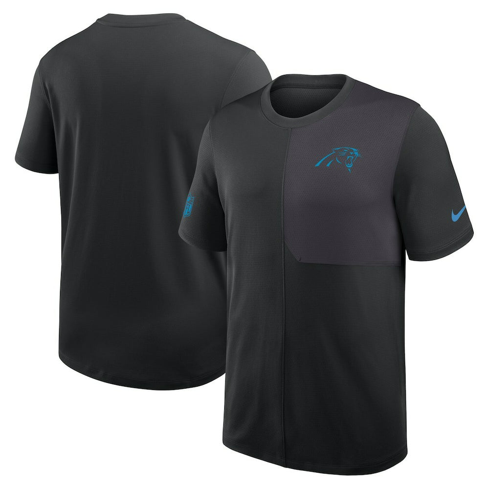 Sideline UV Dri-Fit Coach Shirt - Carolina Panthers