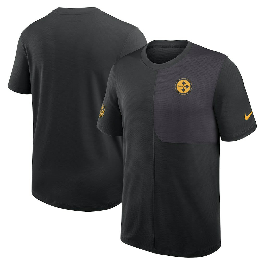 Sideline UV Dri-Fit Coach Shirt - Pittsburgh Steelers