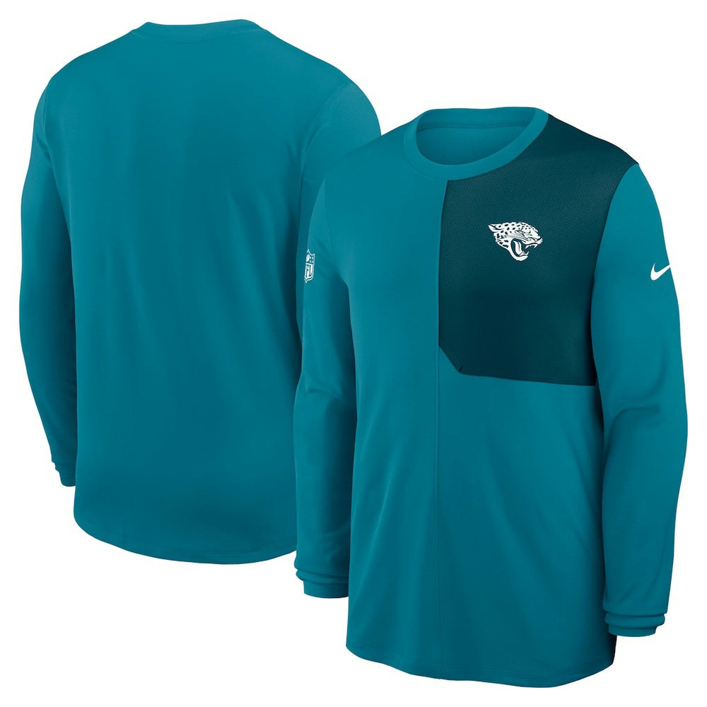 Sideline Coach UV Dri-FIT Long Sleeve Shirt - Jacksonville Jaguars