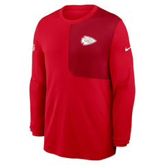 Sideline Coach UV Dri-FIT Long Sleeve Shirt - Kansas City Chiefs