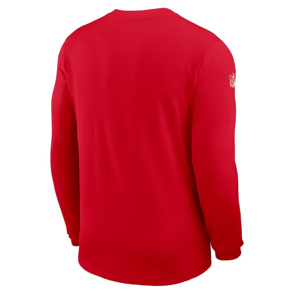 Sideline Coach UV Dri-FIT Long Sleeve Shirt - Kansas City Chiefs