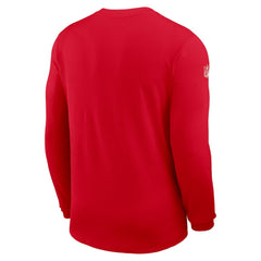 Sideline Coach UV Dri-FIT Long Sleeve Shirt - Kansas City Chiefs