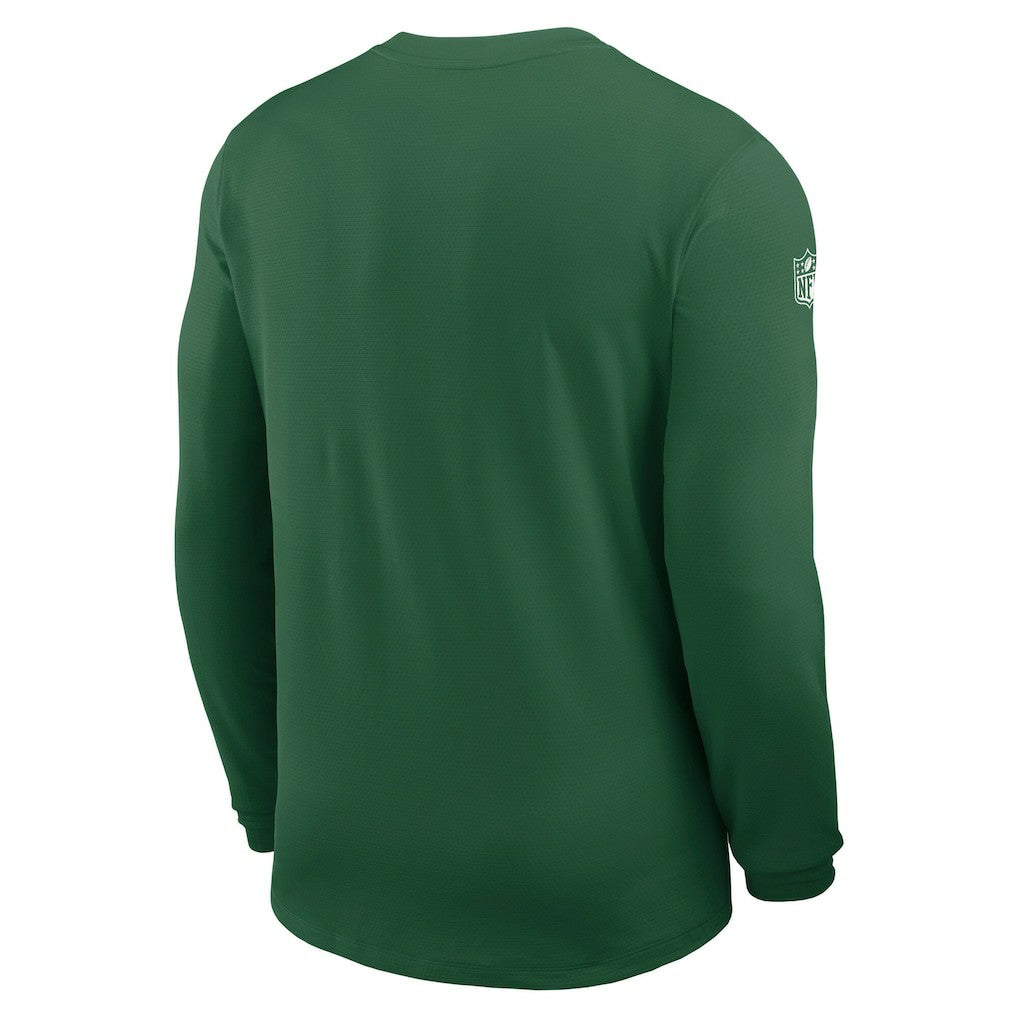 Sideline Coach UV Dri-FIT Long Sleeve Shirt - New York Jets
