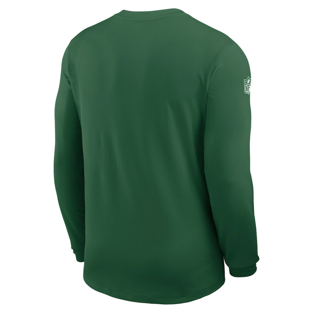 Sideline Coach UV Dri-FIT Long Sleeve Shirt - New York Jets