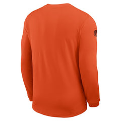 Sideline Coach UV Dri-FIT Long Sleeve Shirt - Cincinnati Bengals