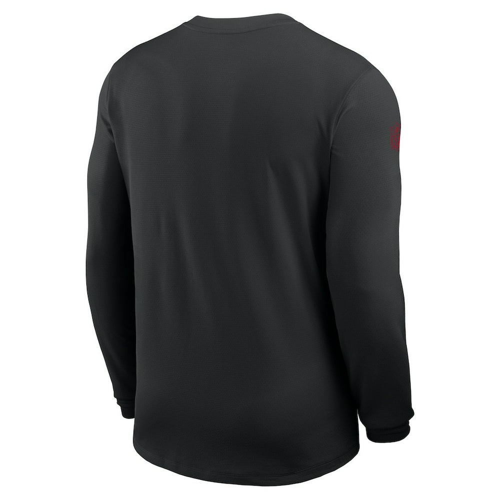Sideline Coach UV Dri-FIT Long Sleeve Shirt - San Francisco 49ers