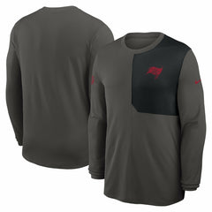 Sideline Coach UV Dri-FIT Long Sleeve Shirt - Tampa Bay Buccaneers