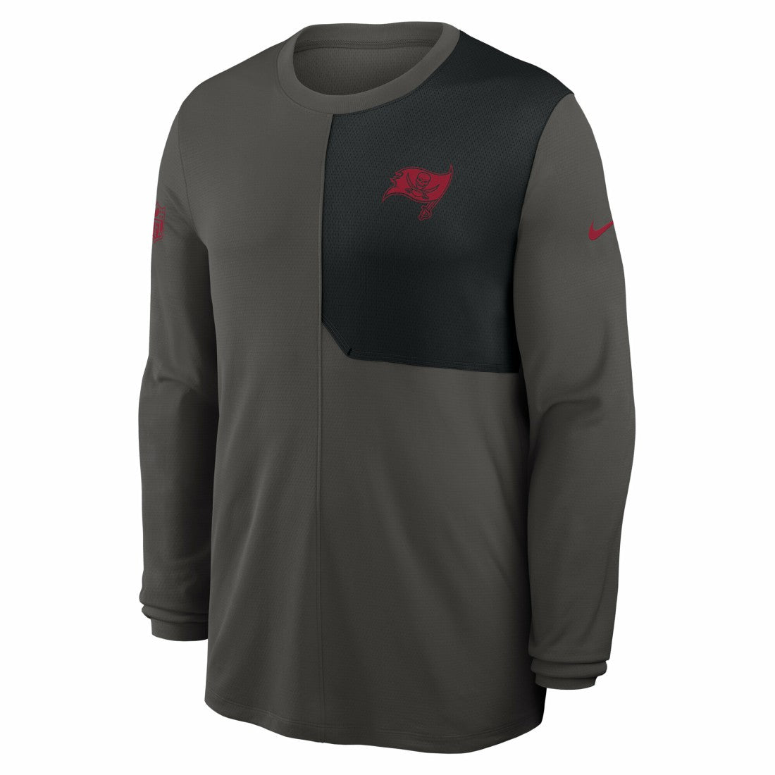 Sideline Coach UV Dri-FIT Long Sleeve Shirt - Tampa Bay Buccaneers