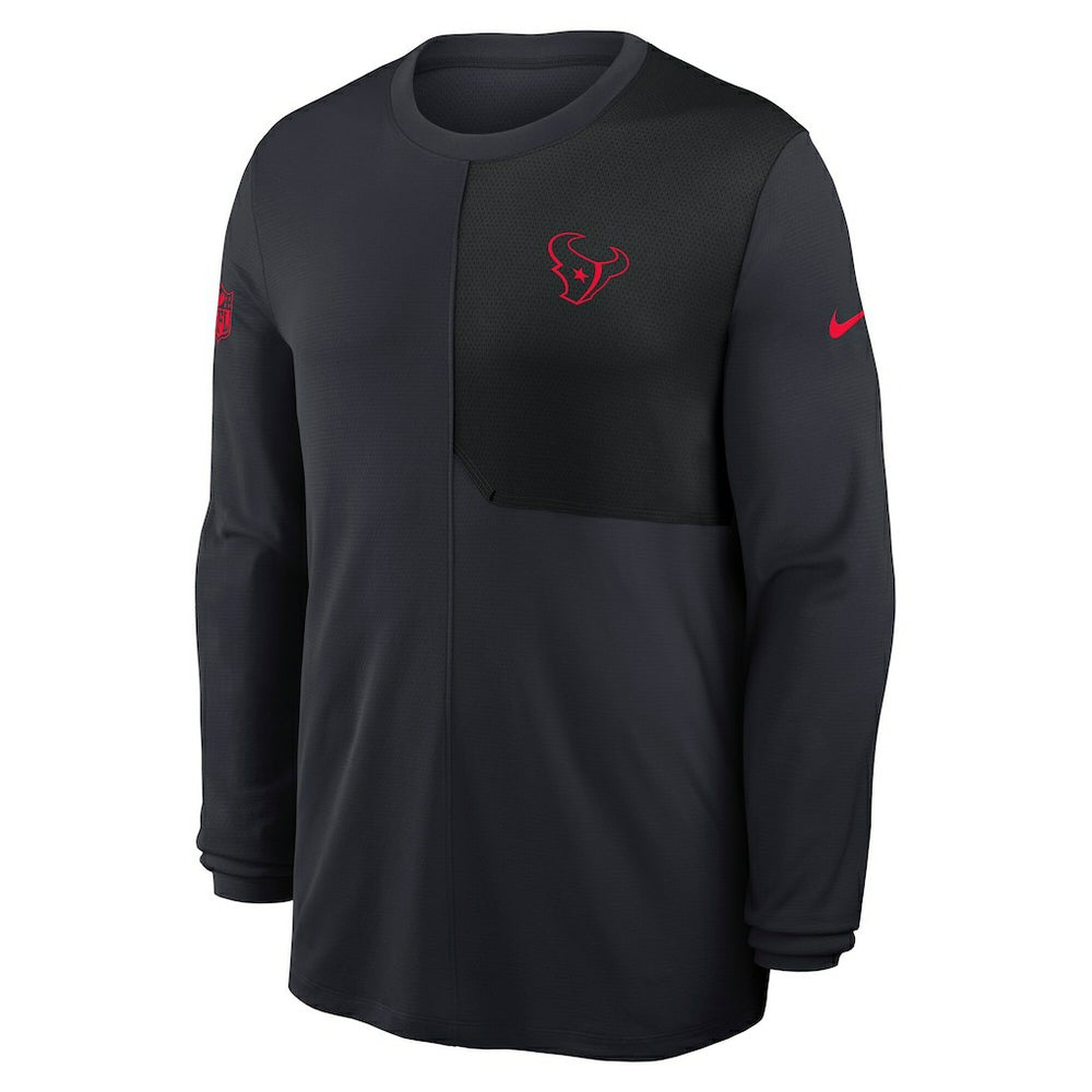 Sideline Coach UV Dri-FIT Long Sleeve Shirt - Houston Texans