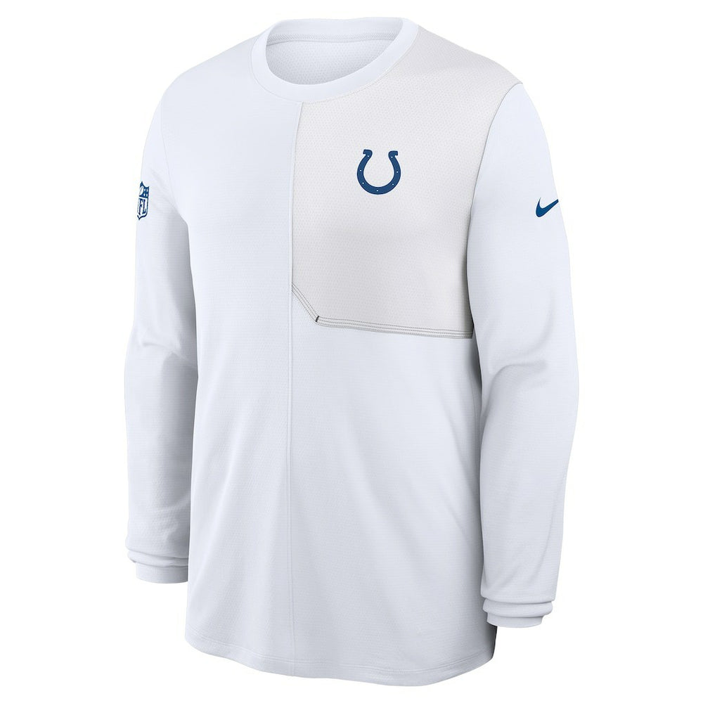 Sideline Coach UV Dri-FIT Long Sleeve Shirt - Indianapolis Colts
