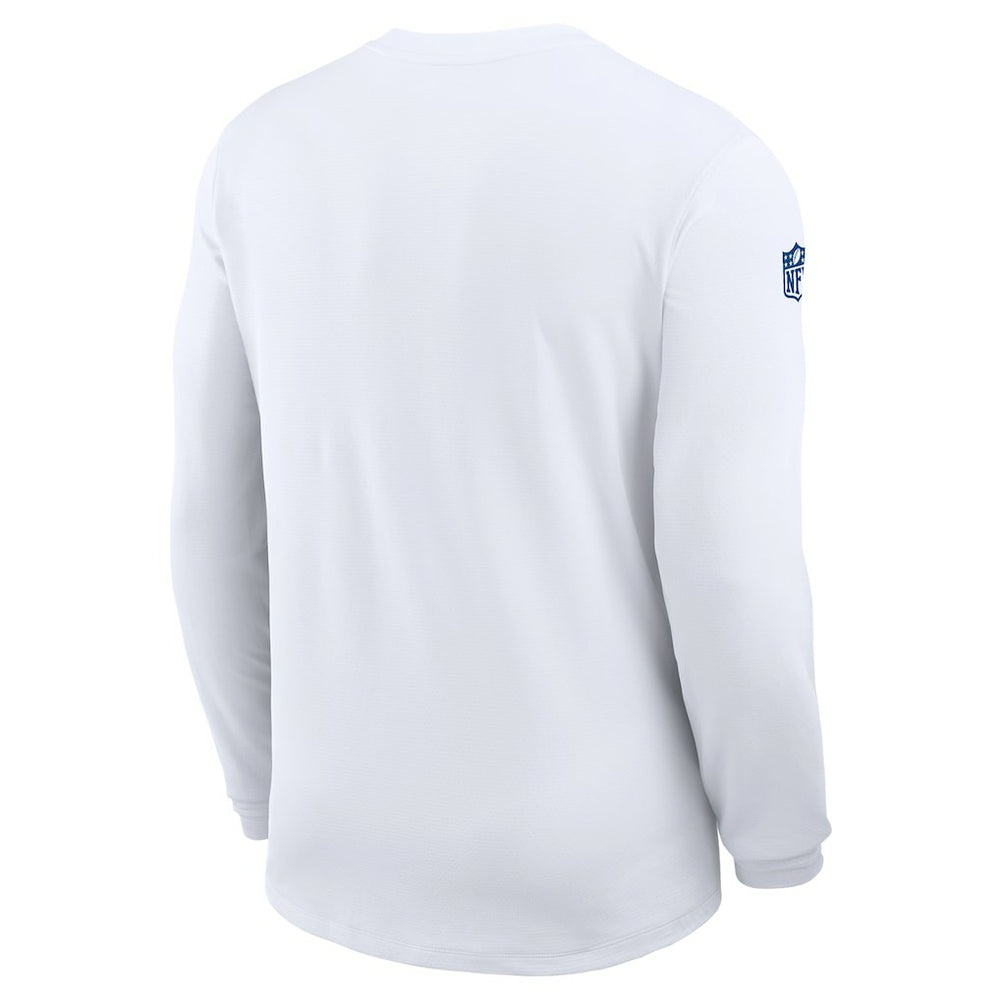 Sideline Coach UV Dri-FIT Long Sleeve Shirt - Indianapolis Colts