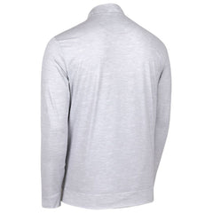 Gray Atlanta Braves Sublime Tri-Blend Quarter-Zip Jacket