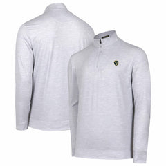 Gray Milwaukee Brewers Sublime Tri-Blend Quarter-Zip Jacket