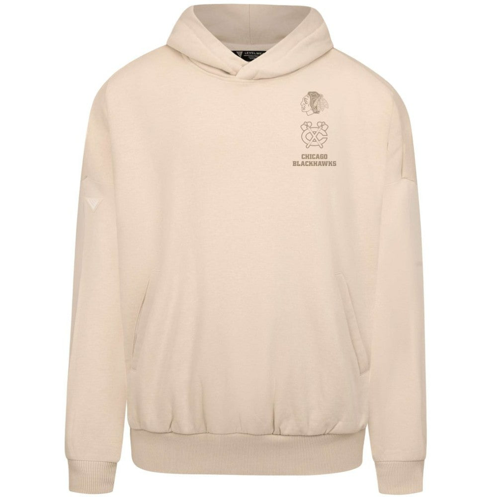 NHL Chicago Blackhawks Levelwear Contact Stamp Pullover Hoodie