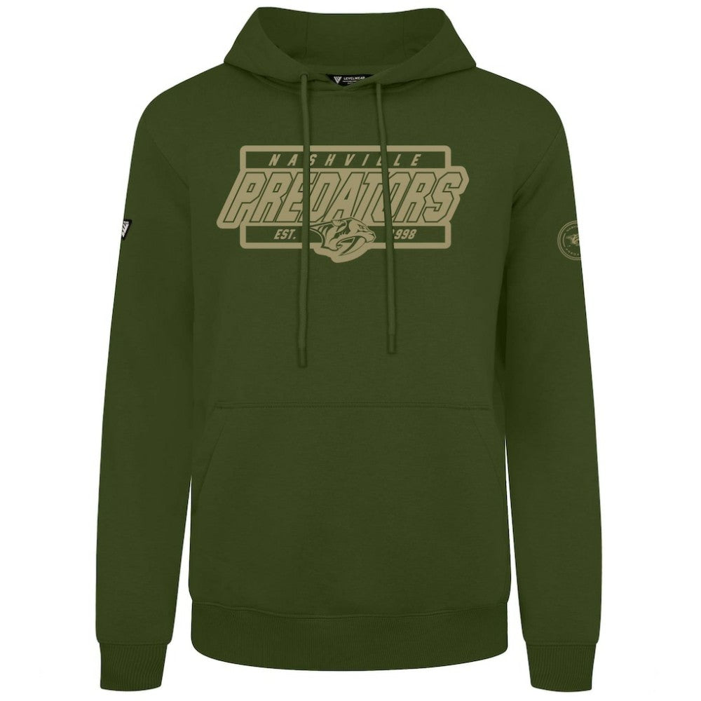 NHL Nashville Predators Levelwear Podium Pullover Hoodie