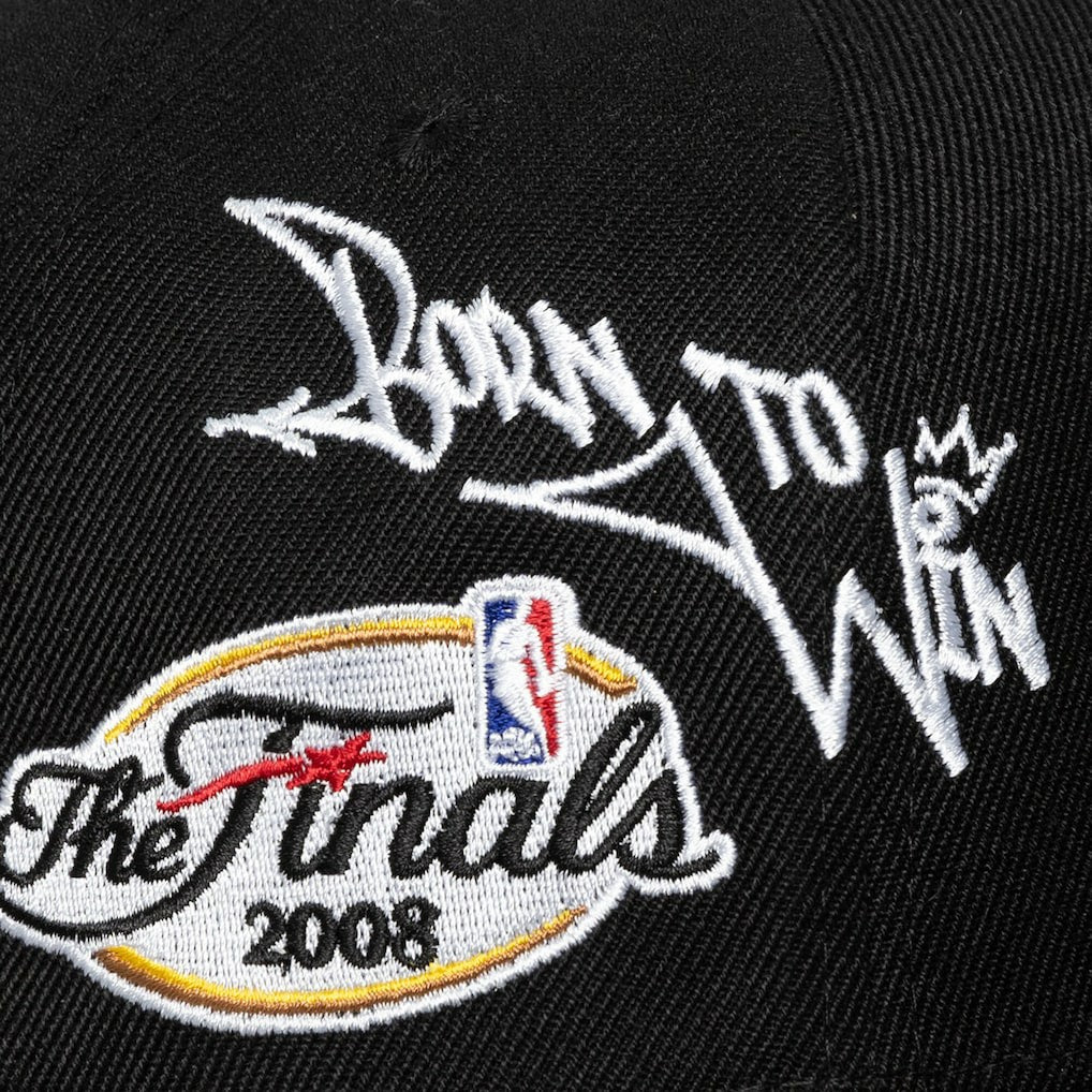 Mitchell & Ness Boston Celtics 2008 NBA Finals Born To Win Pro Crown Adjustable Hat