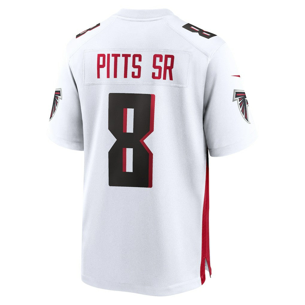 Kyle Pitts Sr.  White Game Jersey - Atlanta Falcons Jerseys