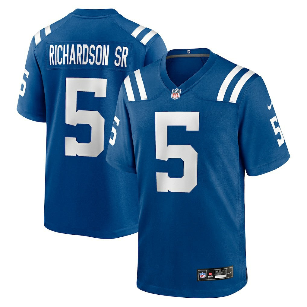 Anthony Richardson Sr.  Team Game Jersey - Indianapolis Colts Jerseys