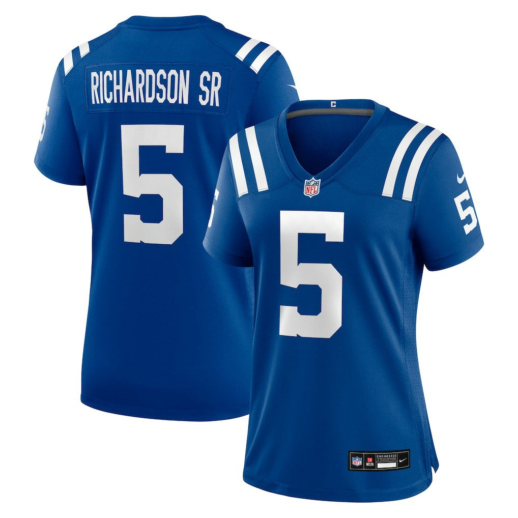 Anthony Richardson Sr.  Women's Team Game Jersey - Indianapolis Colts Jerseys