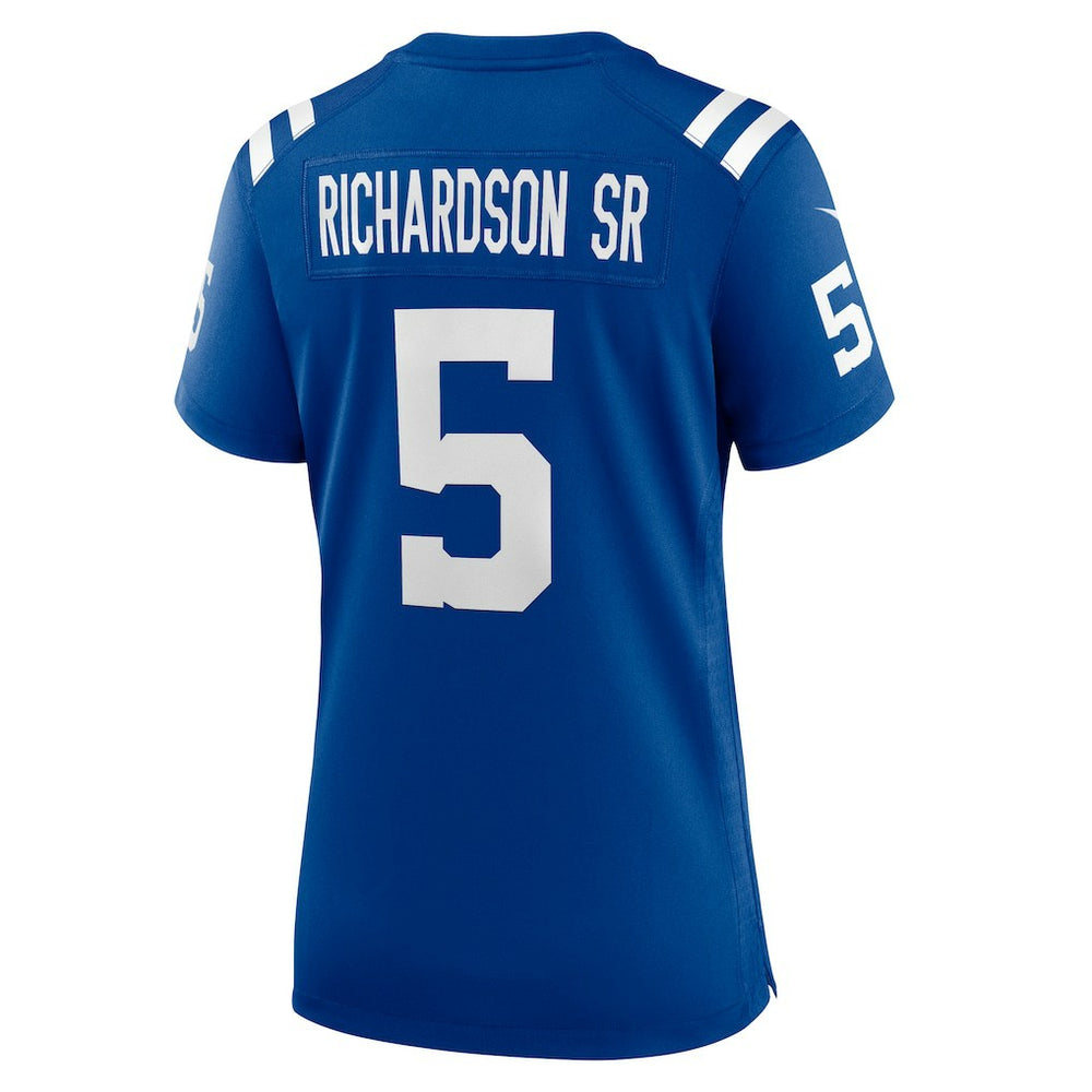 Anthony Richardson Sr.  Women's Team Game Jersey - Indianapolis Colts Jerseys