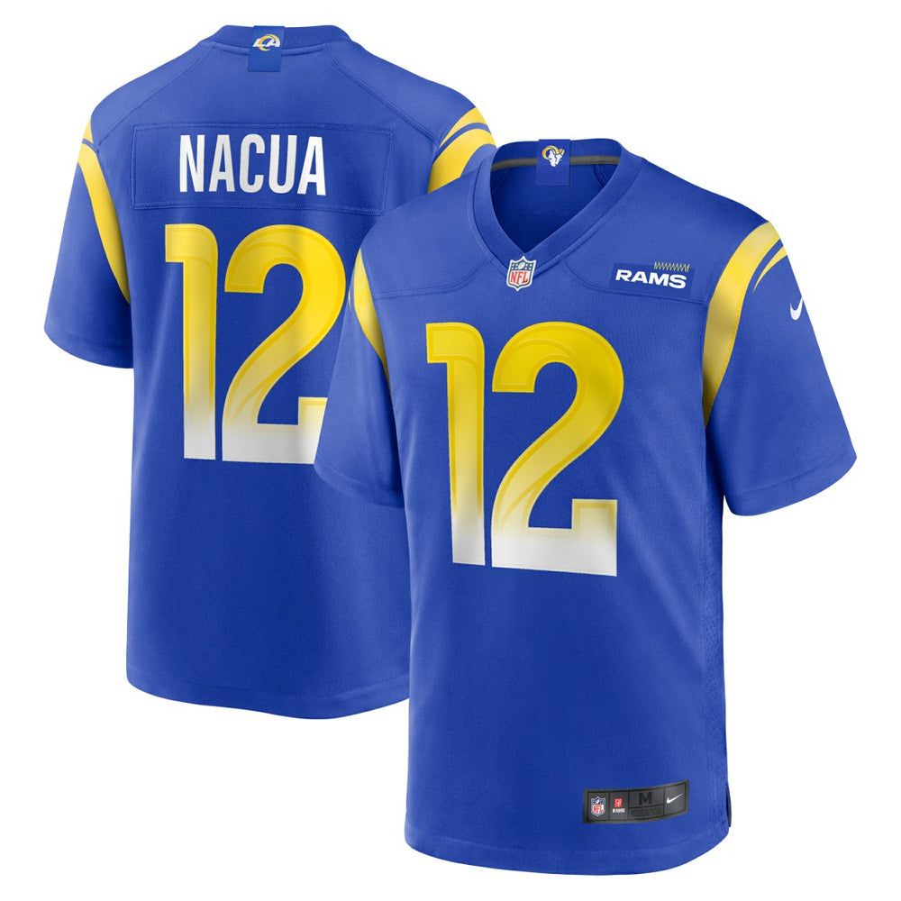 Puka Nacua  Game Player Jersey - Los Angeles Rams Jerseys