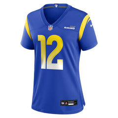 Puka Nacua  Women's Game Player Jersey - Los Angeles Rams Jerseys