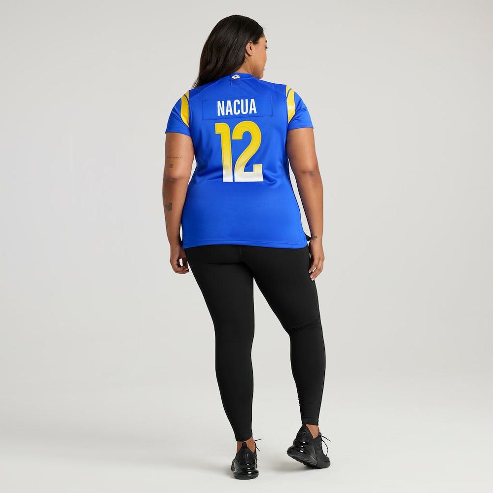 Puka Nacua  Women's Game Player Jersey - Los Angeles Rams Jerseys