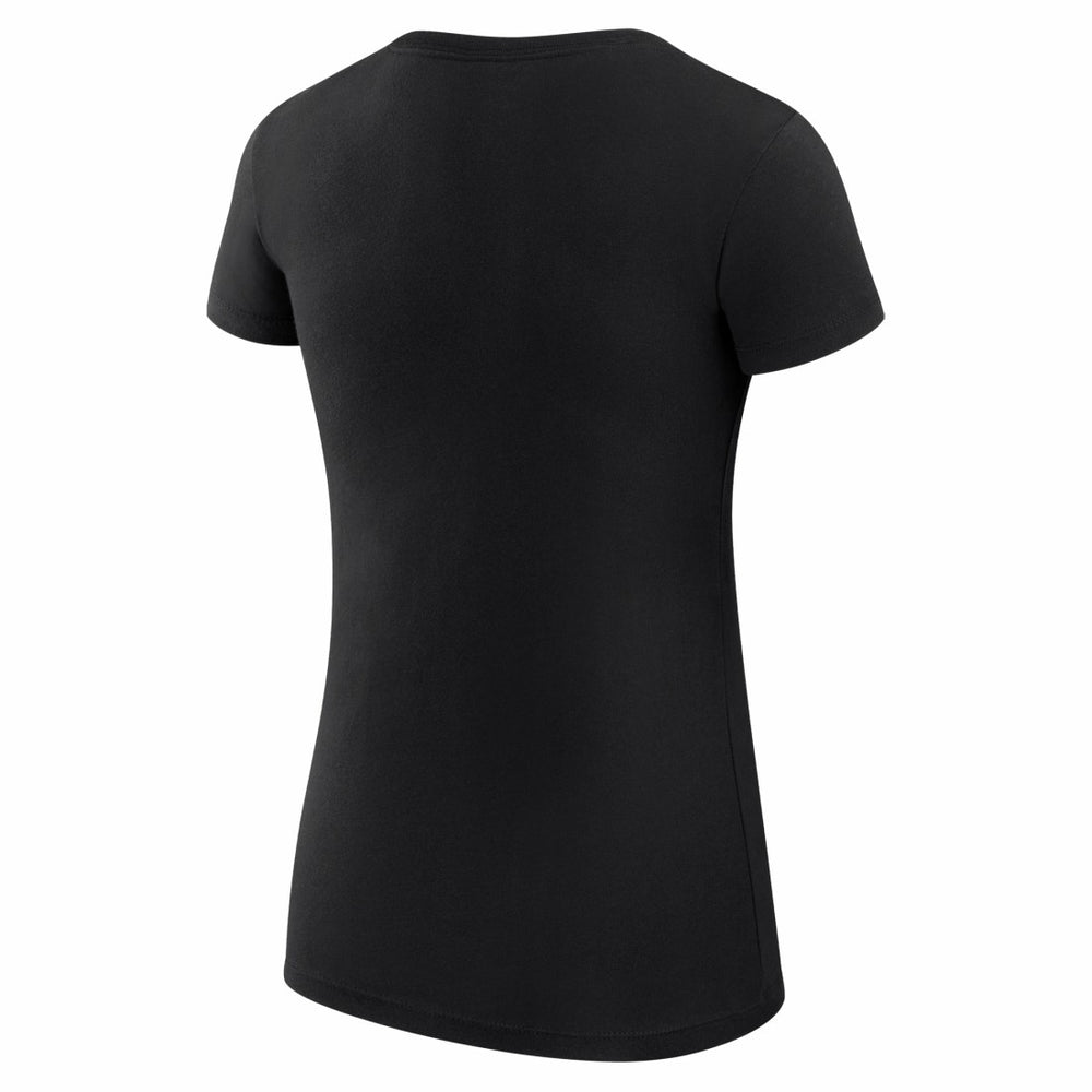 G-III 4Her by Carl Banks Women's Super-Slim Fit Lightweight Subtle Football T-Shirt - Detroit Lions T-shirts