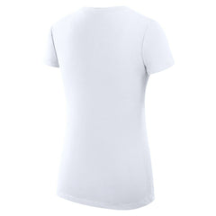 G-III 4Her by Carl Banks Women's Super-Slim Fit Lightweight Collage Team V-Neck T-Shirt - Washington Commanders T-shirts