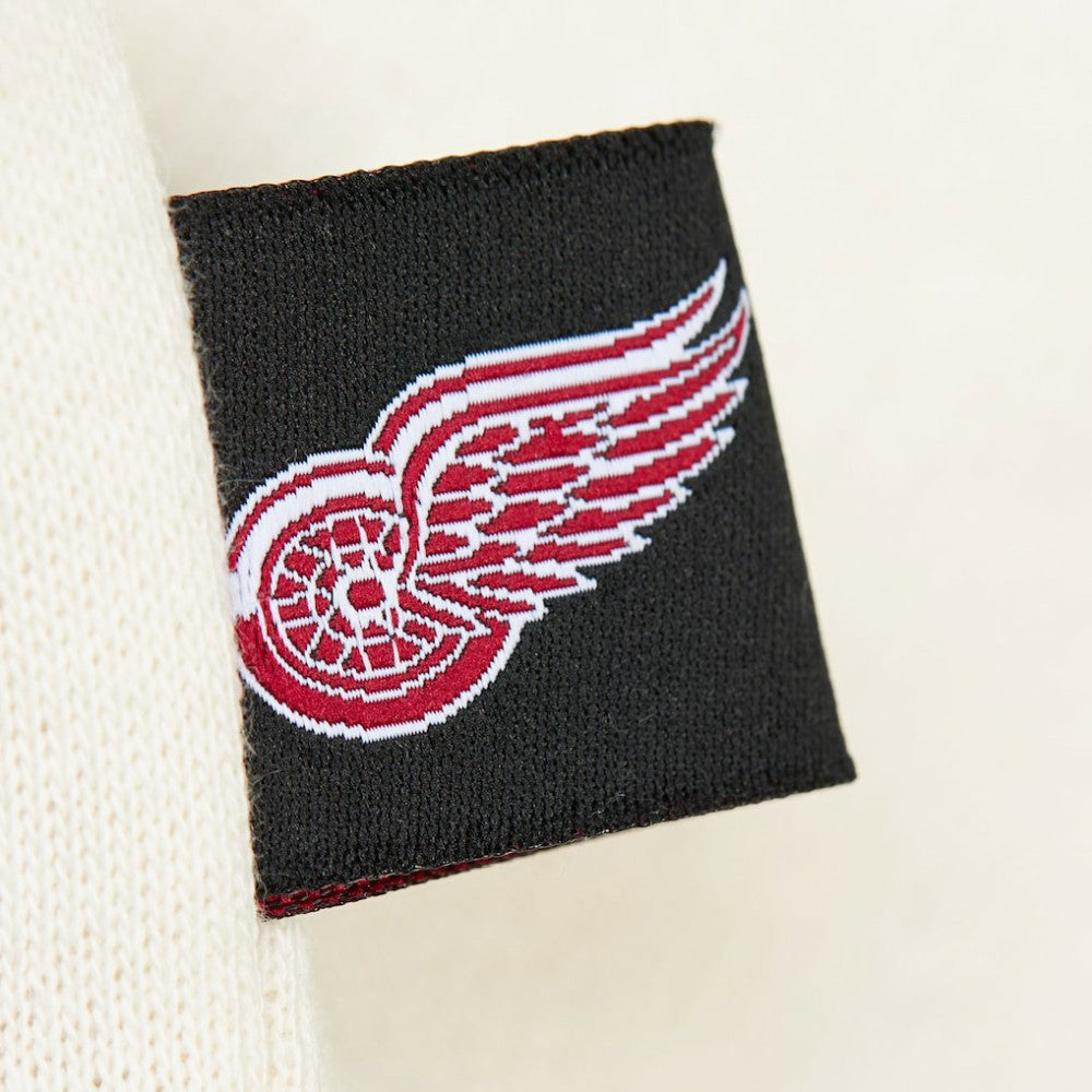 NHL Detroit Red Wings Mitchell & Ness Women's Logo 3.0 Pullover Sweatshirt