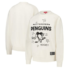 NHL Pittsburgh Penguins Mitchell & Ness Women's Logo 3.0 Pullover Sweatshirt
