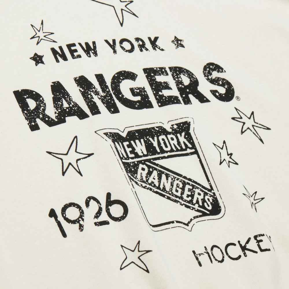 NHL New York Rangers Mitchell & Ness Women's Logo 3.0 Pullover Sweatshirt