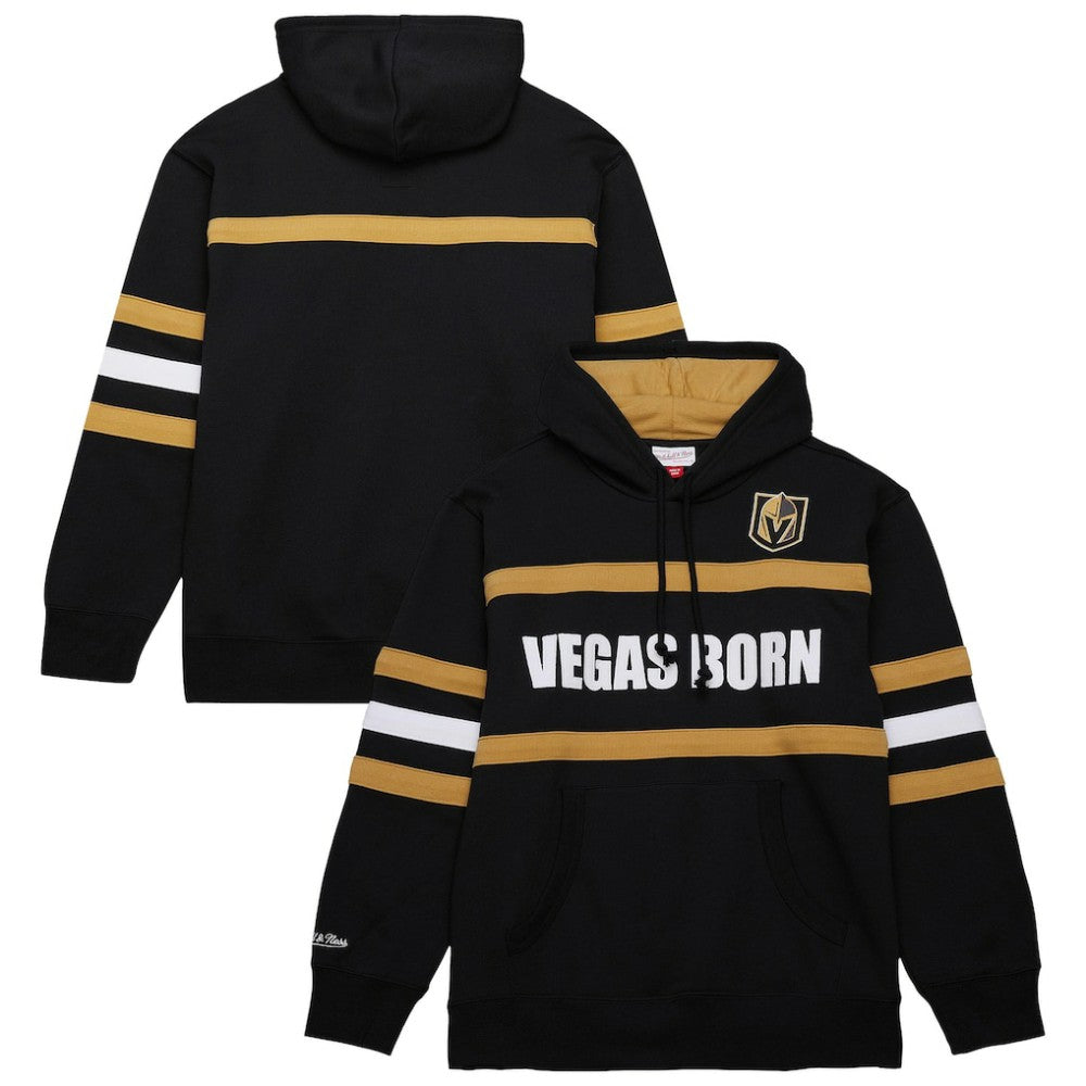 NHL Vegas Golden Knights Mitchell & Ness Head Coach Slogan Pullover Hoodie