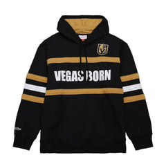 NHL Vegas Golden Knights Mitchell & Ness Head Coach Slogan Pullover Hoodie