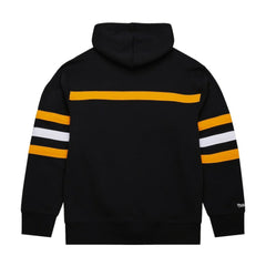 NHL Boston Bruins Mitchell & Ness Head Coach Slogan Pullover Hoodie