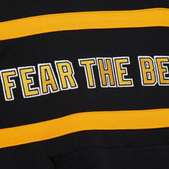 NHL Boston Bruins Mitchell & Ness Head Coach Slogan Pullover Hoodie