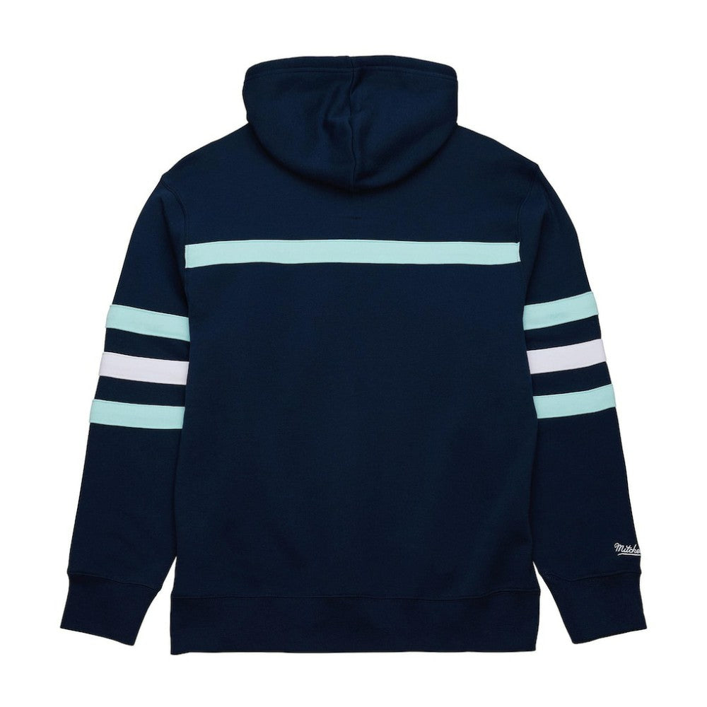 NHL Seattle Kraken Mitchell & Ness Head Coach Slogan Pullover Hoodie