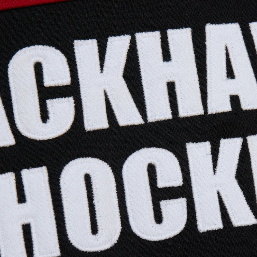 NHL Chicago Blackhawks Mitchell & Ness Head Coach Slogan Pullover Hoodie