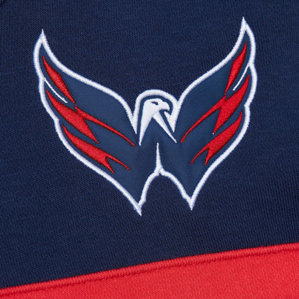 NHL Washington Capitals Mitchell & Ness Head Coach Slogan Pullover Hoodie