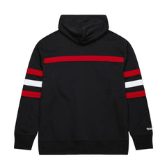 NHL New Jersey Devils Mitchell & Ness Head Coach Slogan Pullover Hoodie