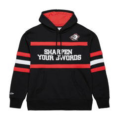 NHL Buffalo Sabres Mitchell & Ness Head Coach Slogan Pullover Hoodie
