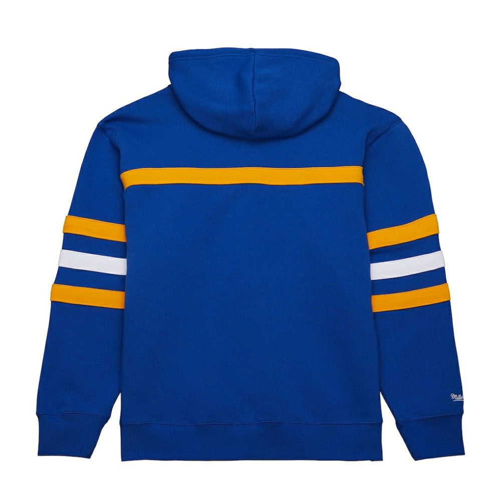 NHL St. Louis Blues Mitchell & Ness Head Coach Slogan Pullover Hoodie