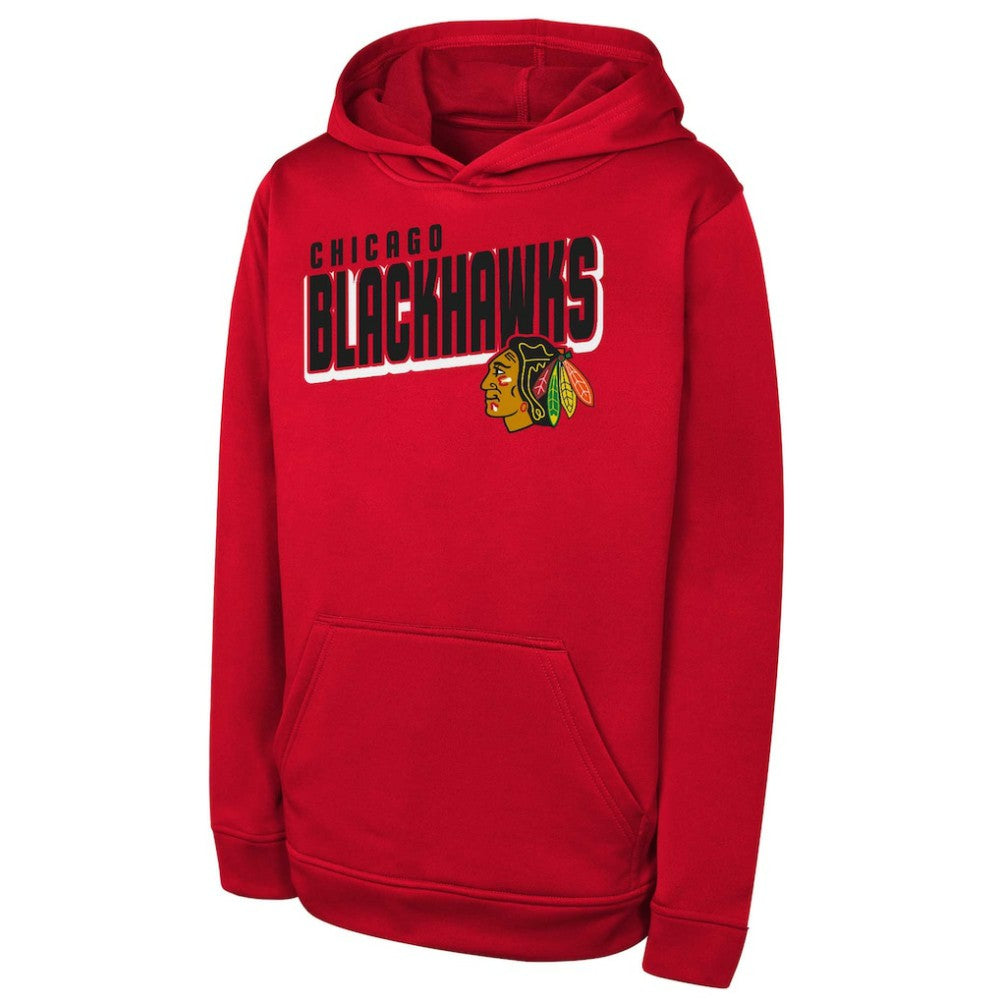 NHL Chicago Blackhawks Youth Cyber Punk Performance Hoodie