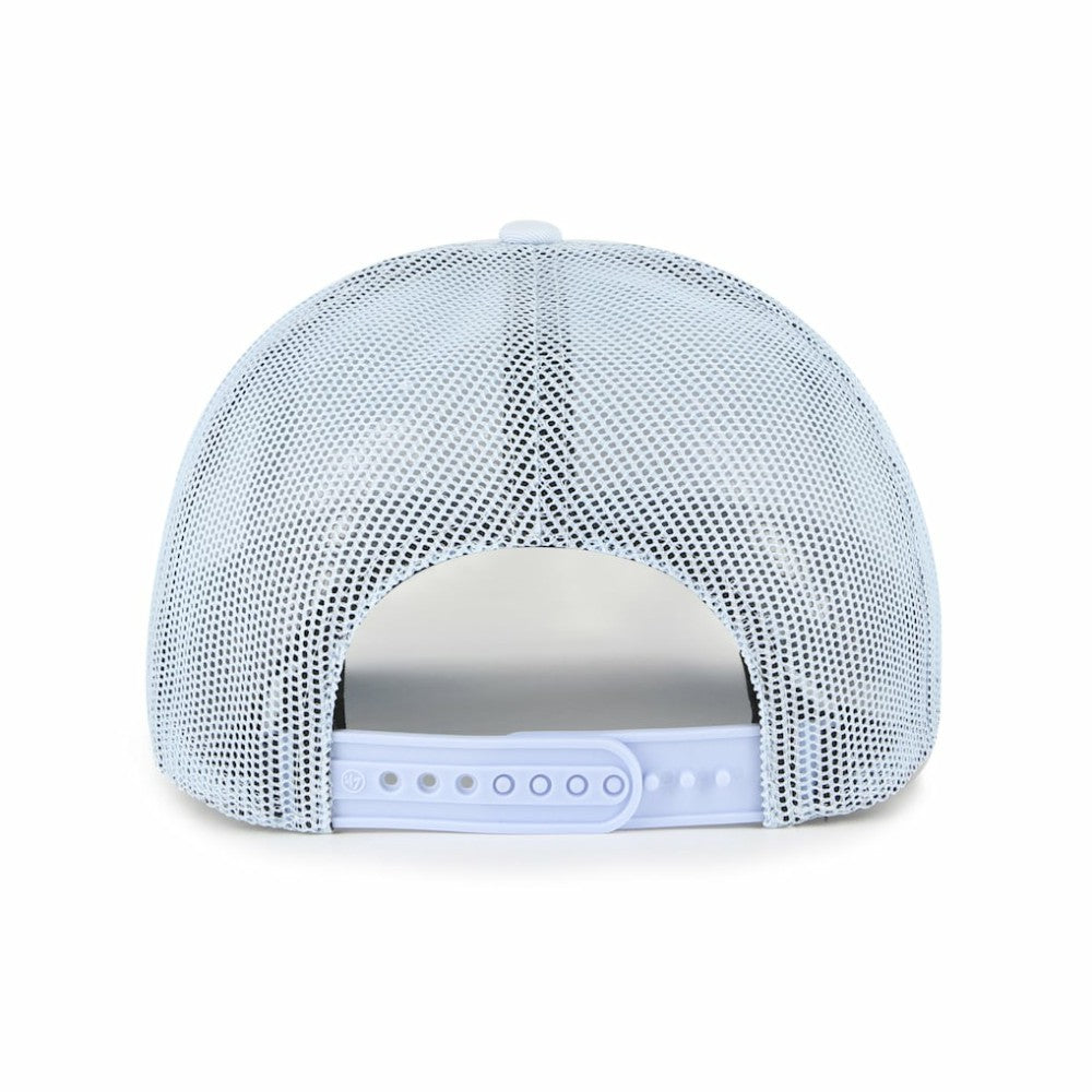 Light Blue Minnesota Twins '47 Foundation Script Hitch Adjustable Trucker Hat