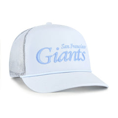 Light Blue San Francisco Giants '47 Foundation Script Hitch Adjustable Trucker Hat