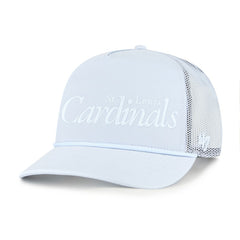 Light Blue St. Louis Cardinals '47 Foundation Script Hitch Adjustable Trucker Hat