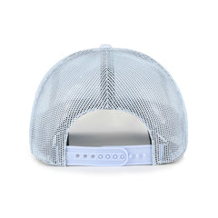 Light Blue Miami Marlins '47 Foundation Script Hitch Adjustable Trucker Hat