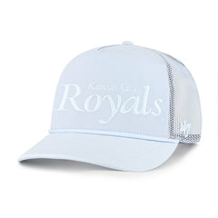 Light Blue Kansas City Royals '47 Foundation Script Hitch Adjustable Trucker Hat