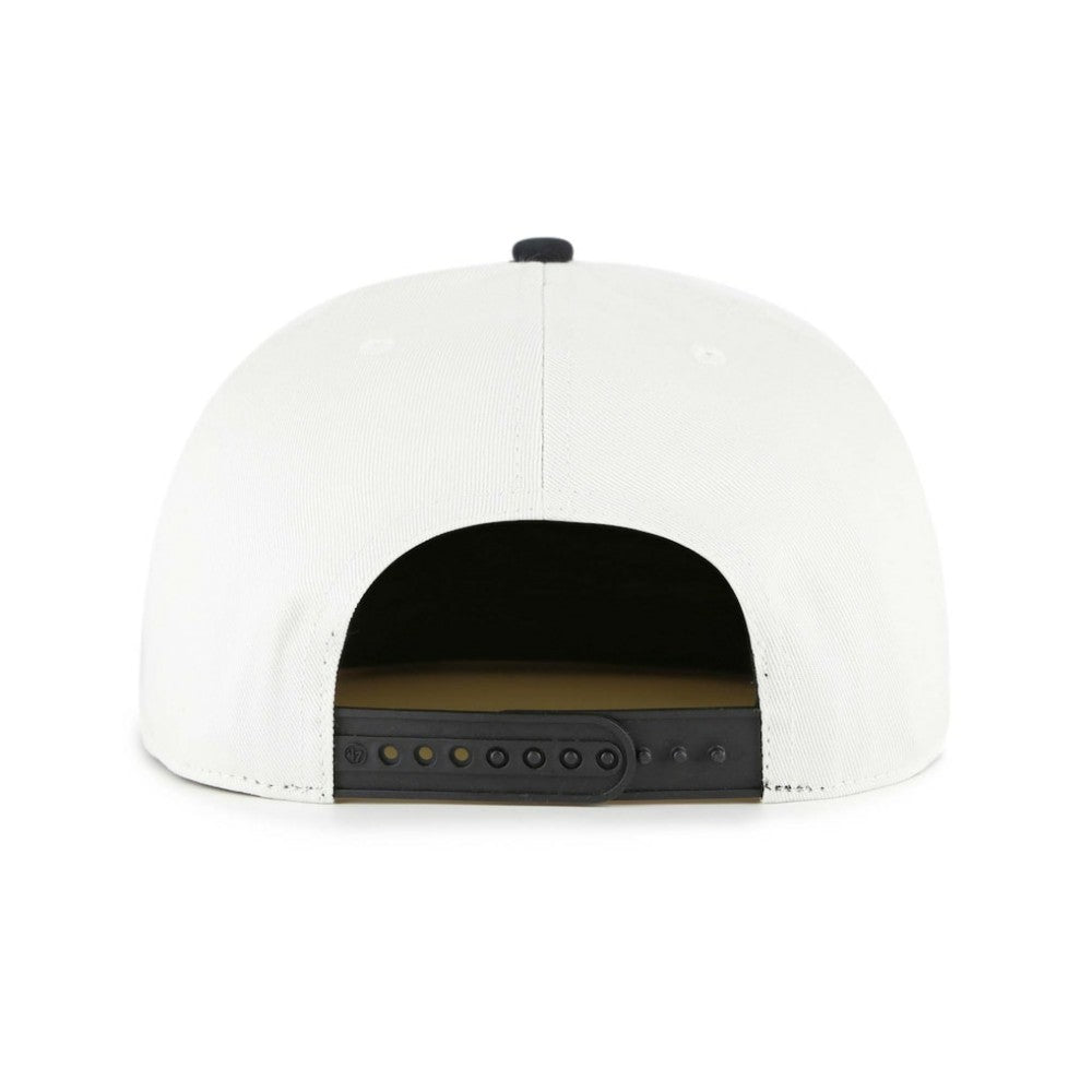 White/Black Tampa Bay Rays '47 Foundation Captain Snapback Hat